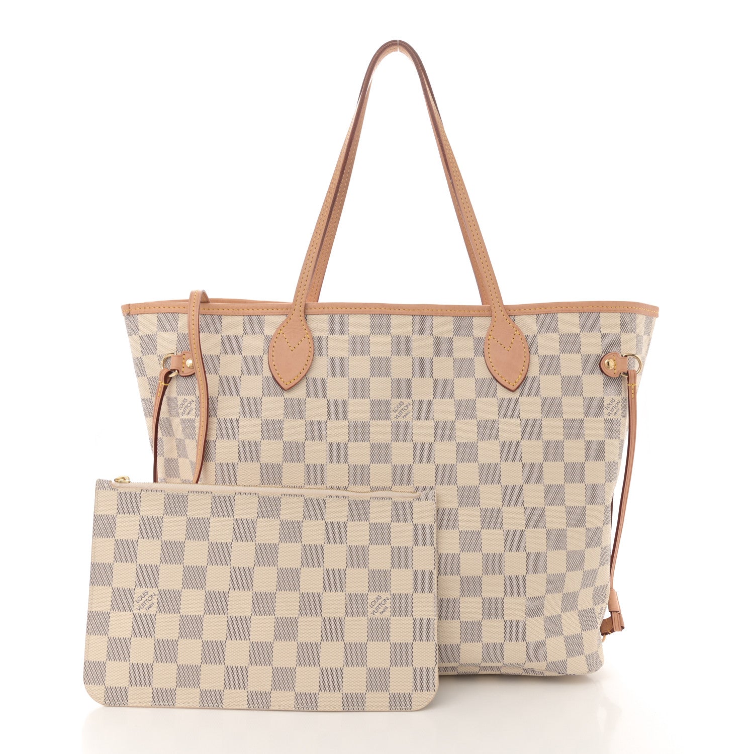 Louis Vuitton Damier Azur Neo Neverfull MM 3 of 12