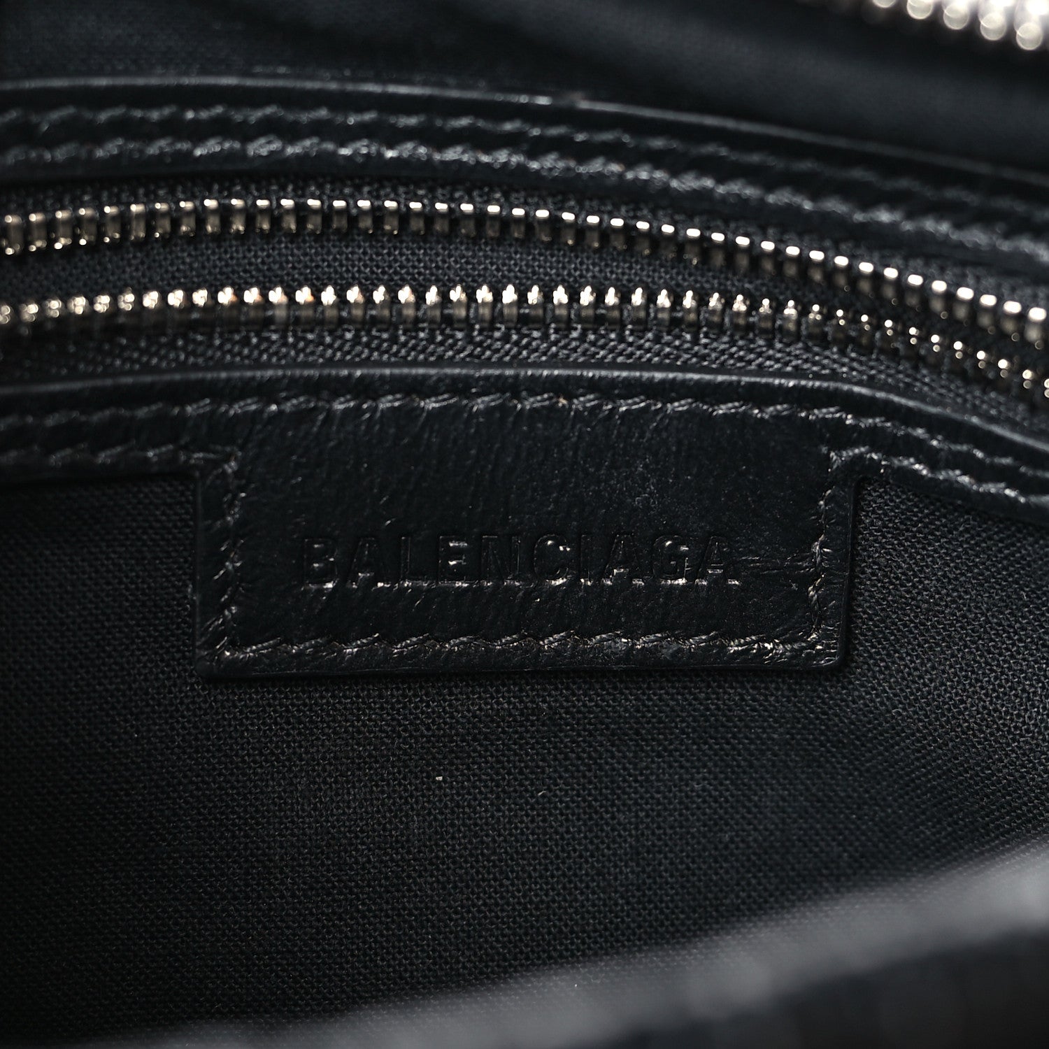Balenciaga Agneau Arena Mini Le Cagole Duffle Crossbody Bag Black 6 of 10