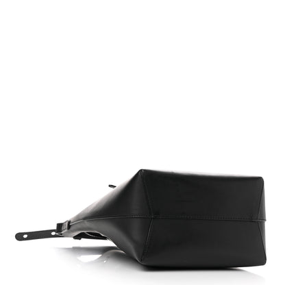 Mansur Gavriel Vegetable Tanned Calfskin Mini Bucket Bag Black Oro 4 of 14