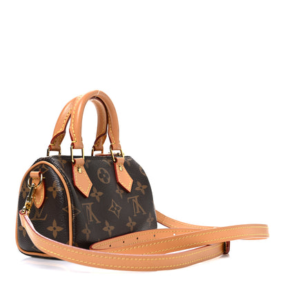 Louis Vuitton Monogram Nano Speedy Bandouliere 3 of 11