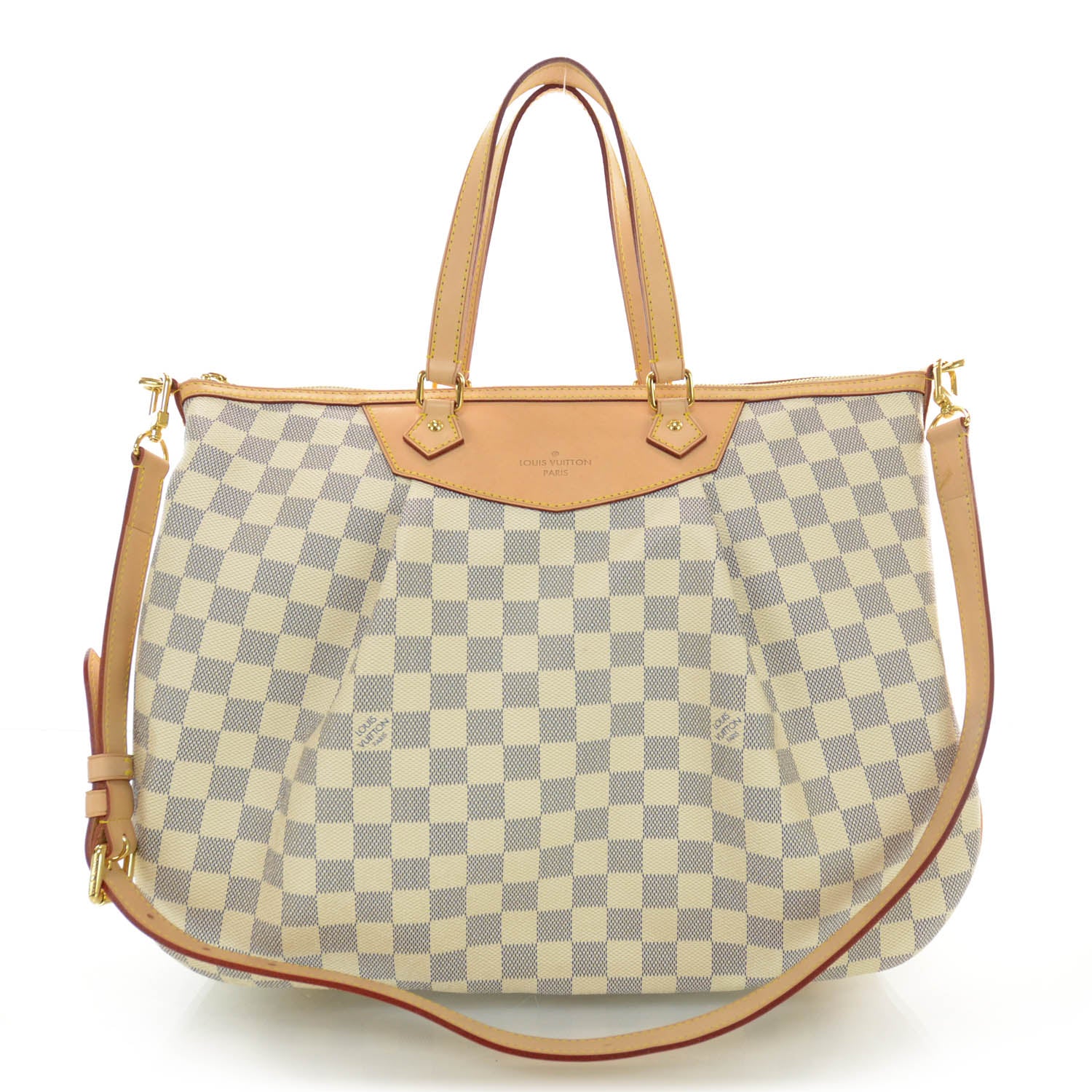 Louis Vuitton Damier Azur Siracusa GM 1 of 7