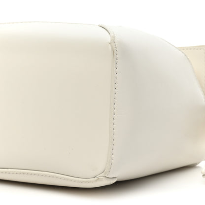 Loewe Satin Calfskin Small Puzzle Edge Bag White Glaze 7 of 11