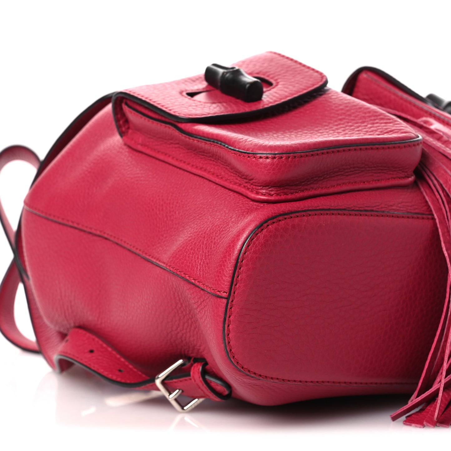 Cellarius Calfskin Medium Bamboo Backpack Petunia