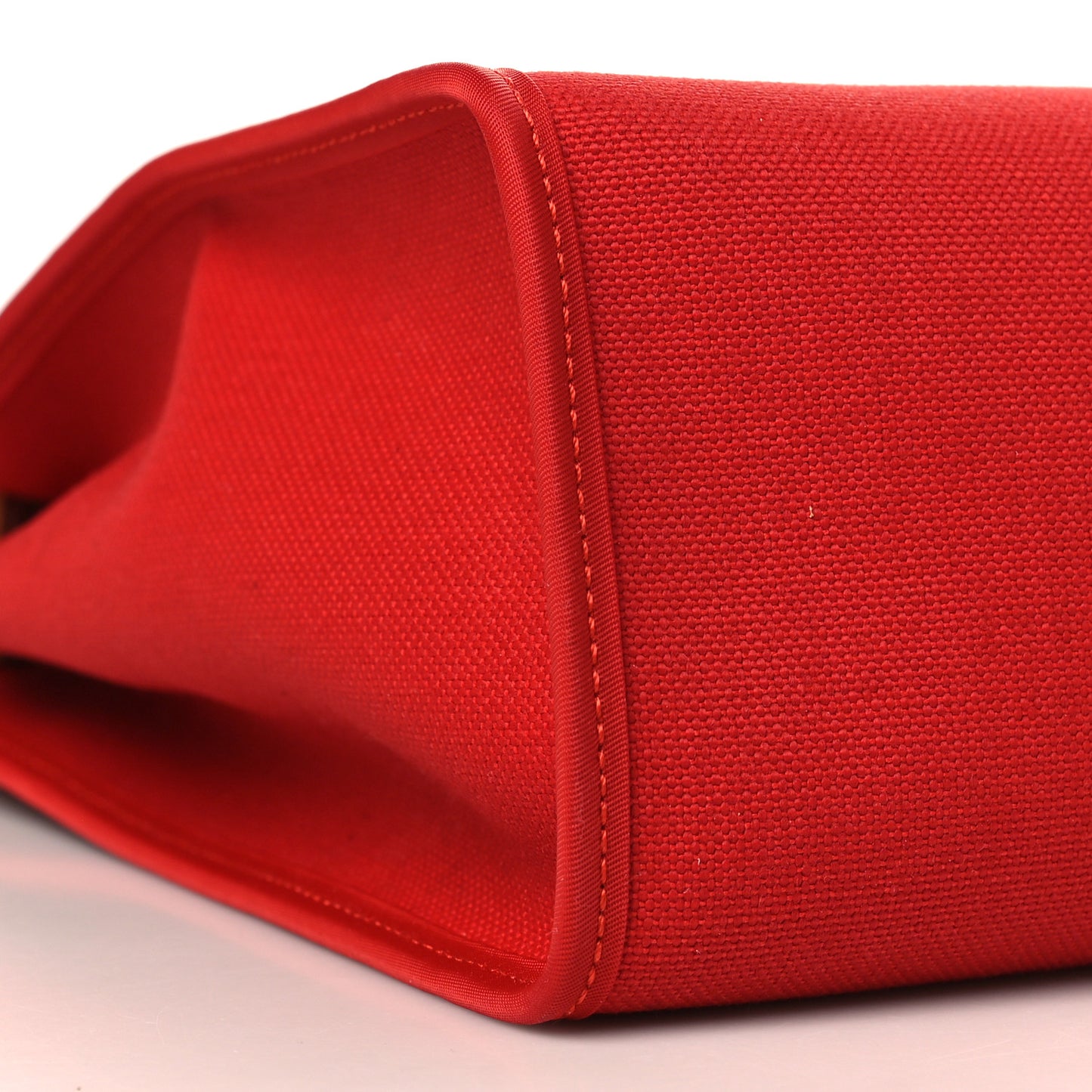 Vache Hunter Toile Herbag Zip 31 PM Rouge Tomate Natural