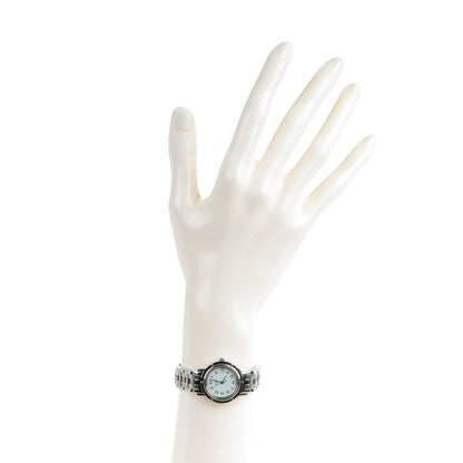 Hermes Stainless Steel 24mm Clipper Quartz Watch White 2 of 7