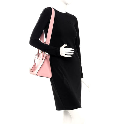 Prada Saffiano Cuir Calfskin Small Monochrome Top Handle Tote Pesco 2 of 6