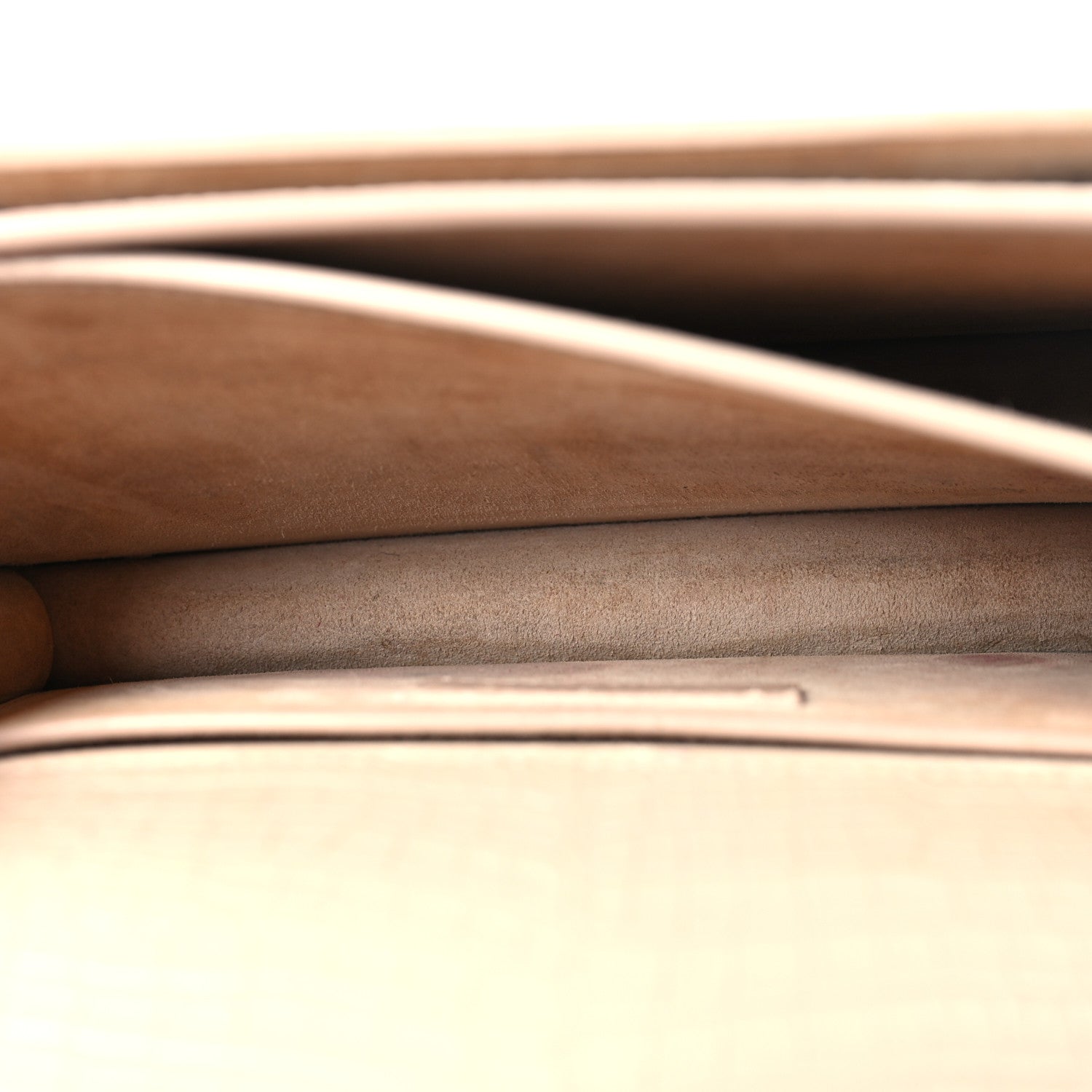 Saint Laurent Calfskin Crocodile Embossed Medium Monogram Sunset Sunset Dark Beige 6 of 12