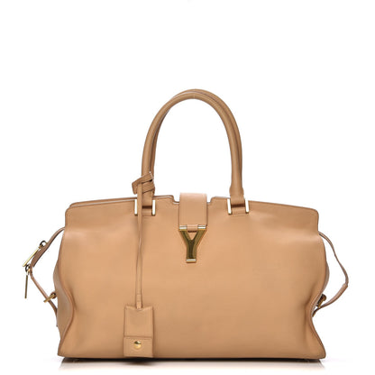 Saint Laurent Calfskin Medium Classic Y Cabas Light Beige 1 of 12