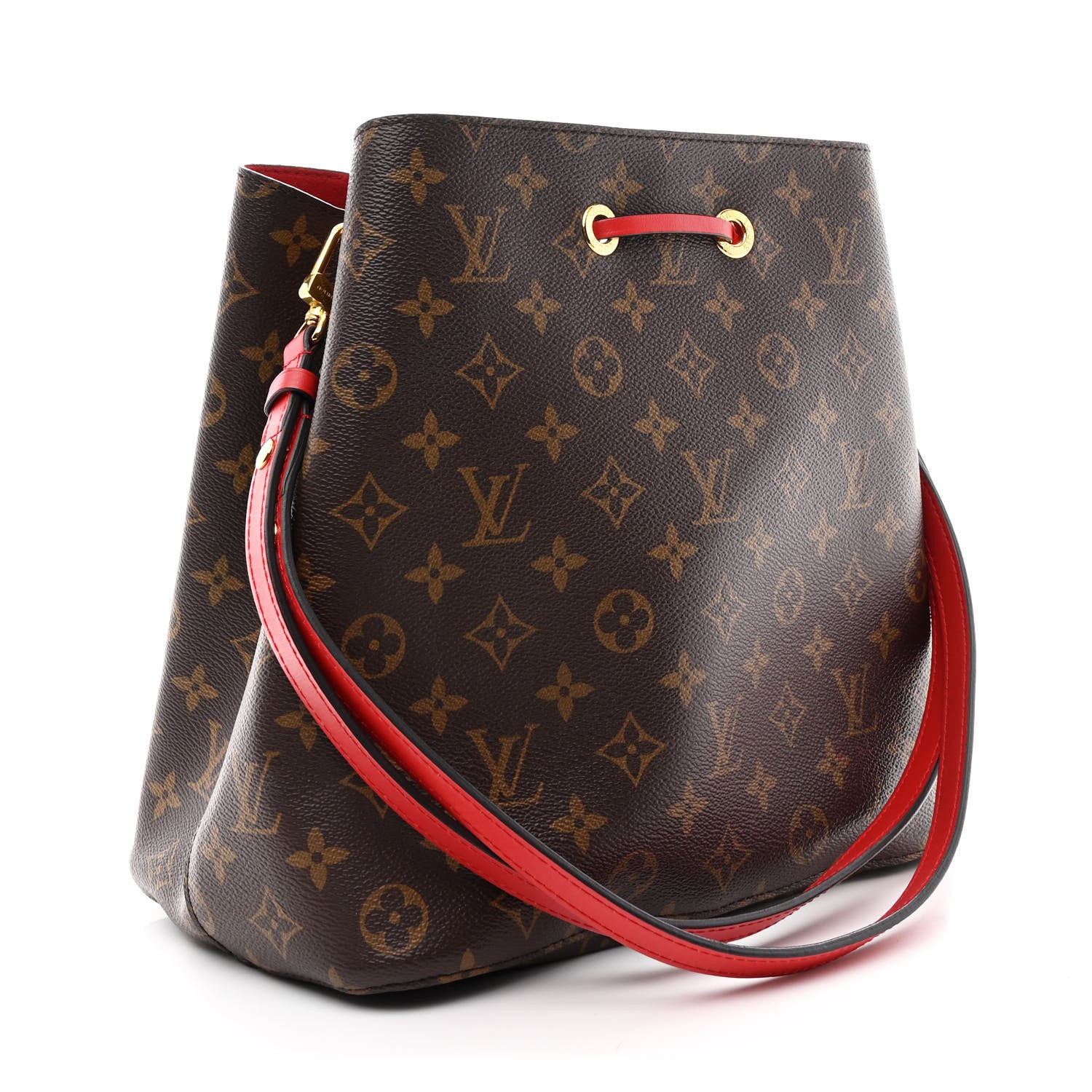 Louis Vuitton Monogram Neonoe MM Coquelicot 3 of 10