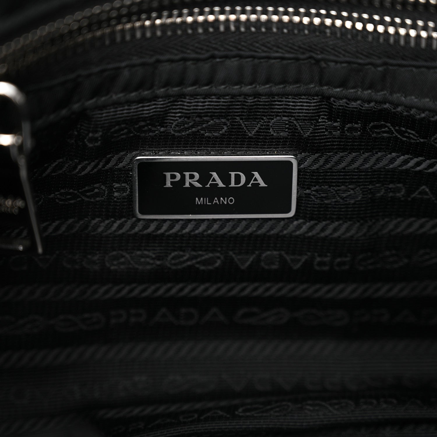 Prada Re-Nylon Quilted Padded Flap Shoulder Bag Black 6 of 11