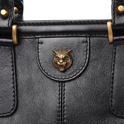 Gucci Calfskin Large Re(Belle) Top Handle Bag Black 11 of 12