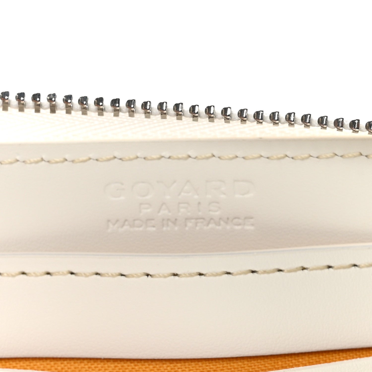 Goyard Goyardine Matignon PM Wallet White 7 of 9
