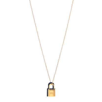 Hermes Swift Small O'Kelly Pendant Necklace Deep Blue 1 of 7