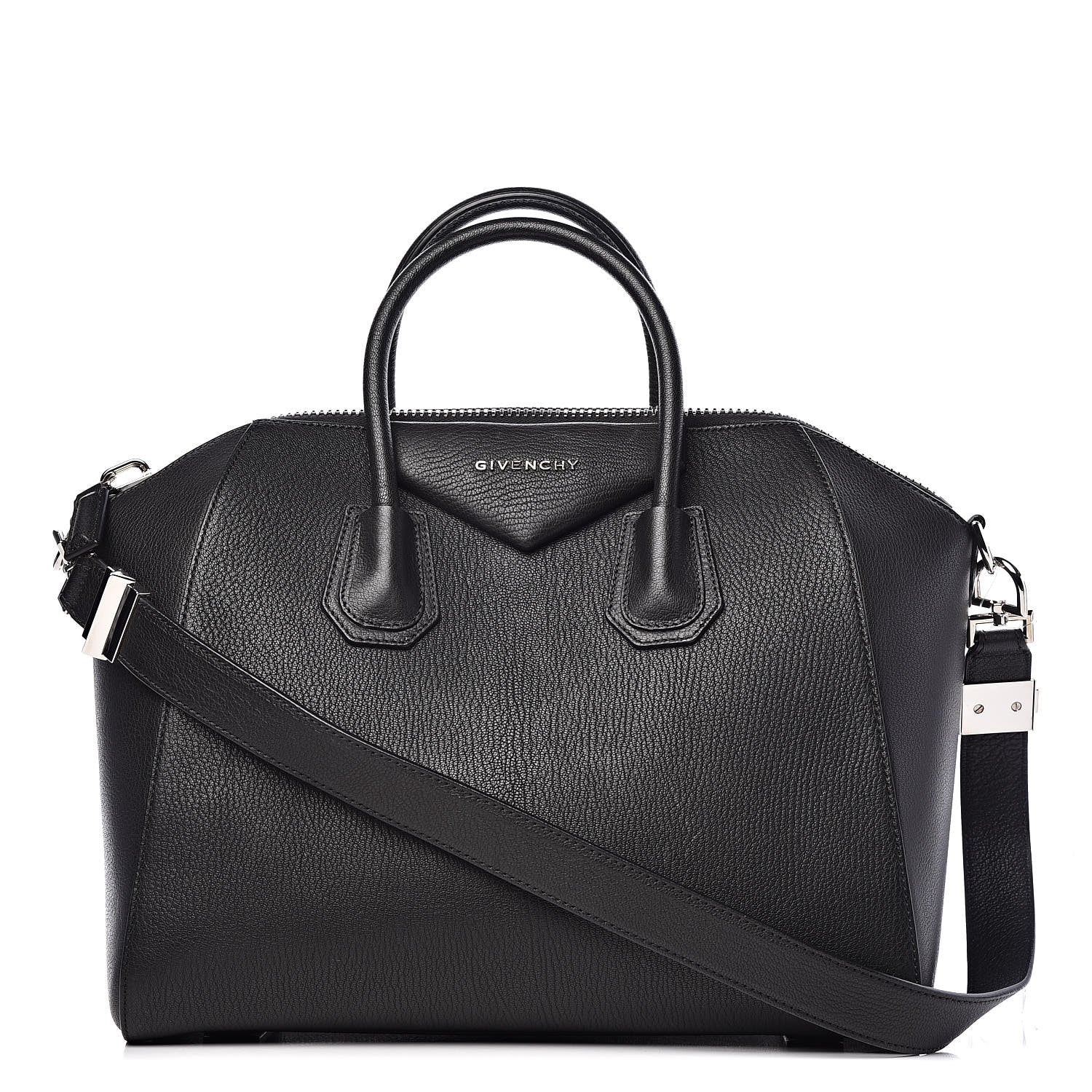 Givenchy Sugar Goatskin Medium Antigona Black 1 of 11