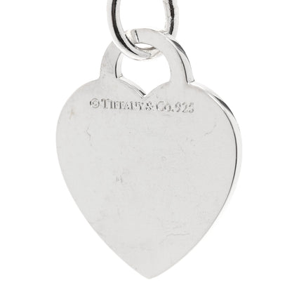 Tiffany Sterling Silver Heart Tag Toggle Necklace 5 of 5