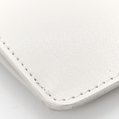 Celine Smooth Calfskin Sunglasses Pouch White 6 of 8