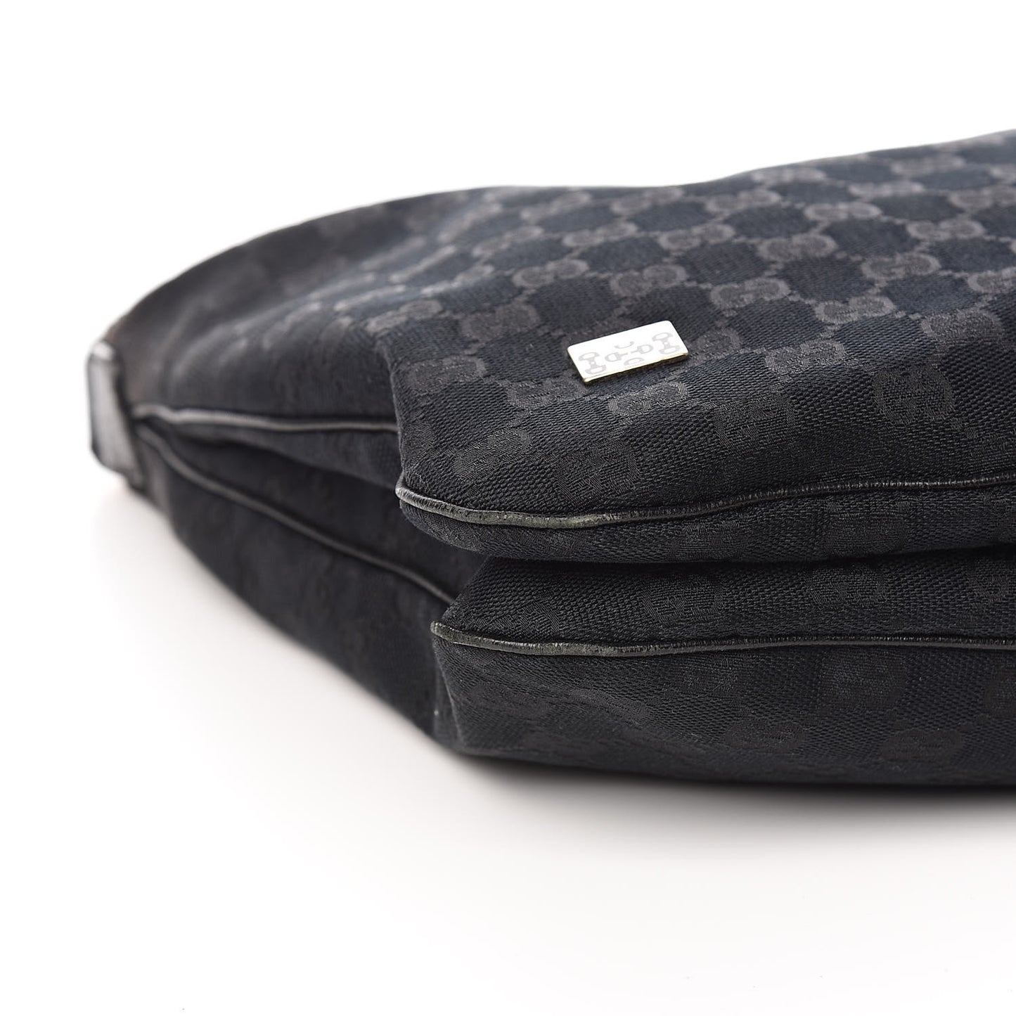 Monogram Medium Pop Hobo Black