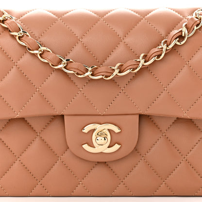 Chanel Lambskin Quilted Small Double Flap Brown 8 of 11
