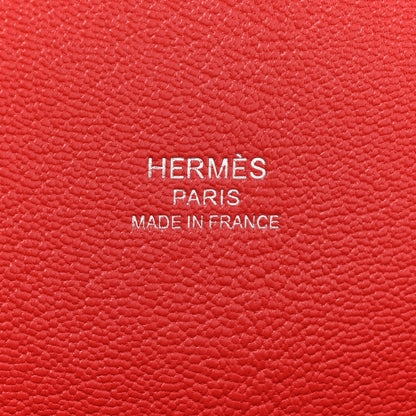 Hermes Taurillon Clemence Jypsiere 28 Rouge Pivoine 6 of 16