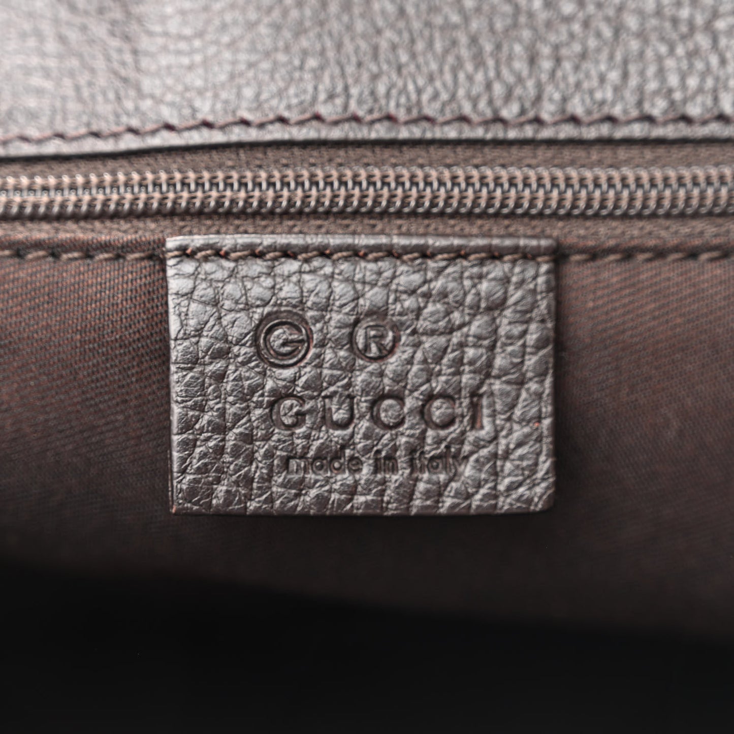 Canvas Monogram Gifford Shopping Tote Brown