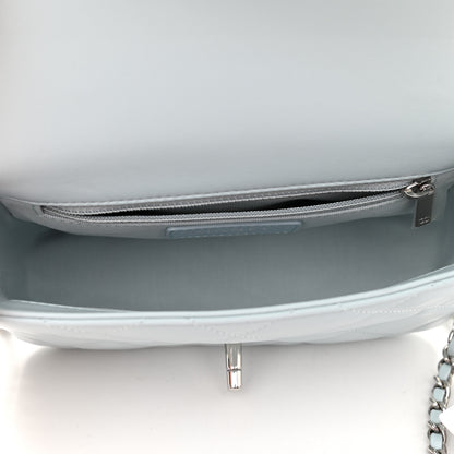 Chanel Lambskin Quilted Mini My Perfect Flap Light Blue 5 of 9