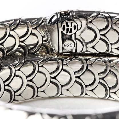 John Hardy Sterling Silver 18K Yellow Gold Naga Triple Wrap Bracelet 5 of 5