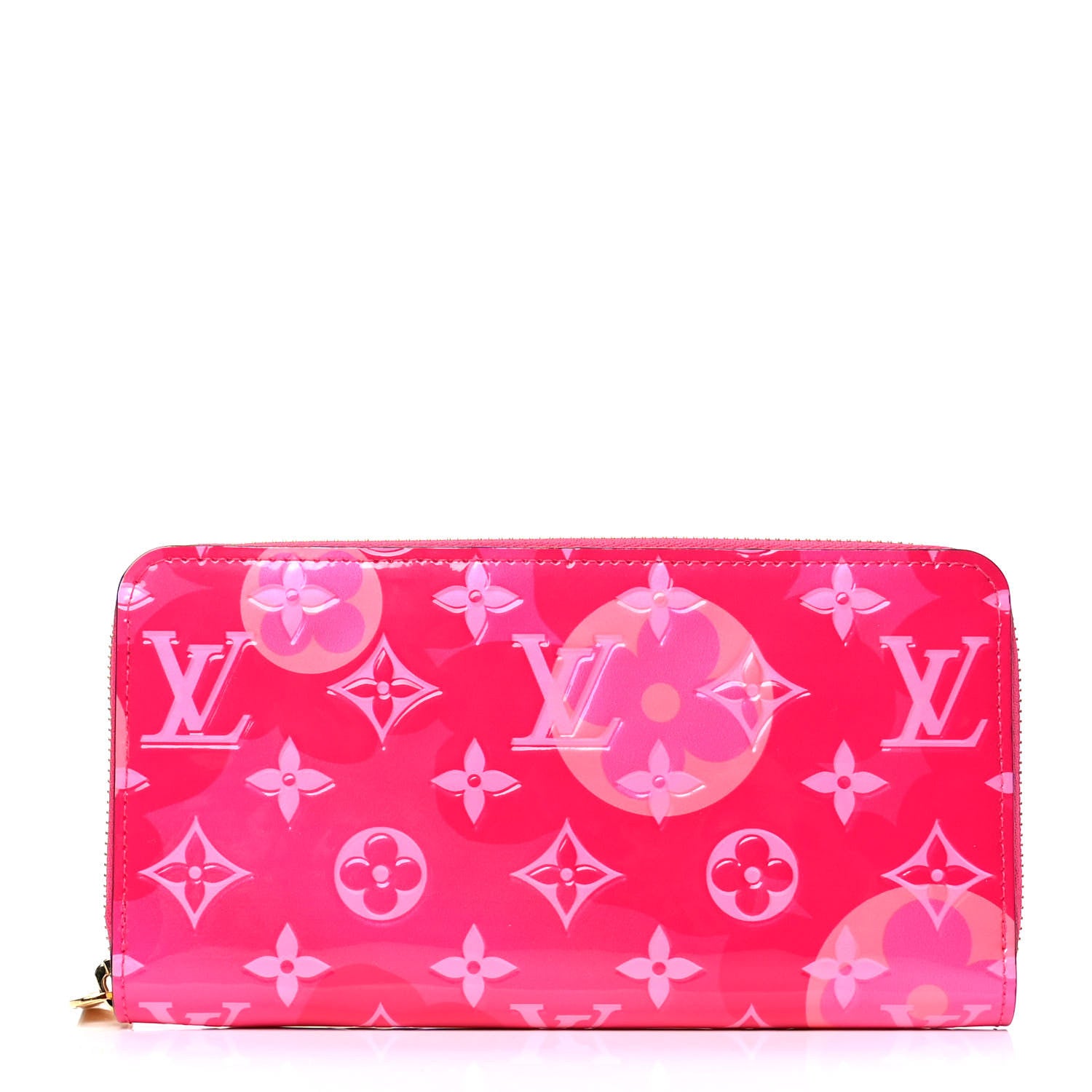 Louis Vuitton Vernis Valentine Zippy Wallet Fuchsia 1 of 4
