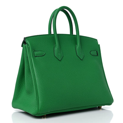 Hermes Togo Birkin 25 Bambou 3 of 13