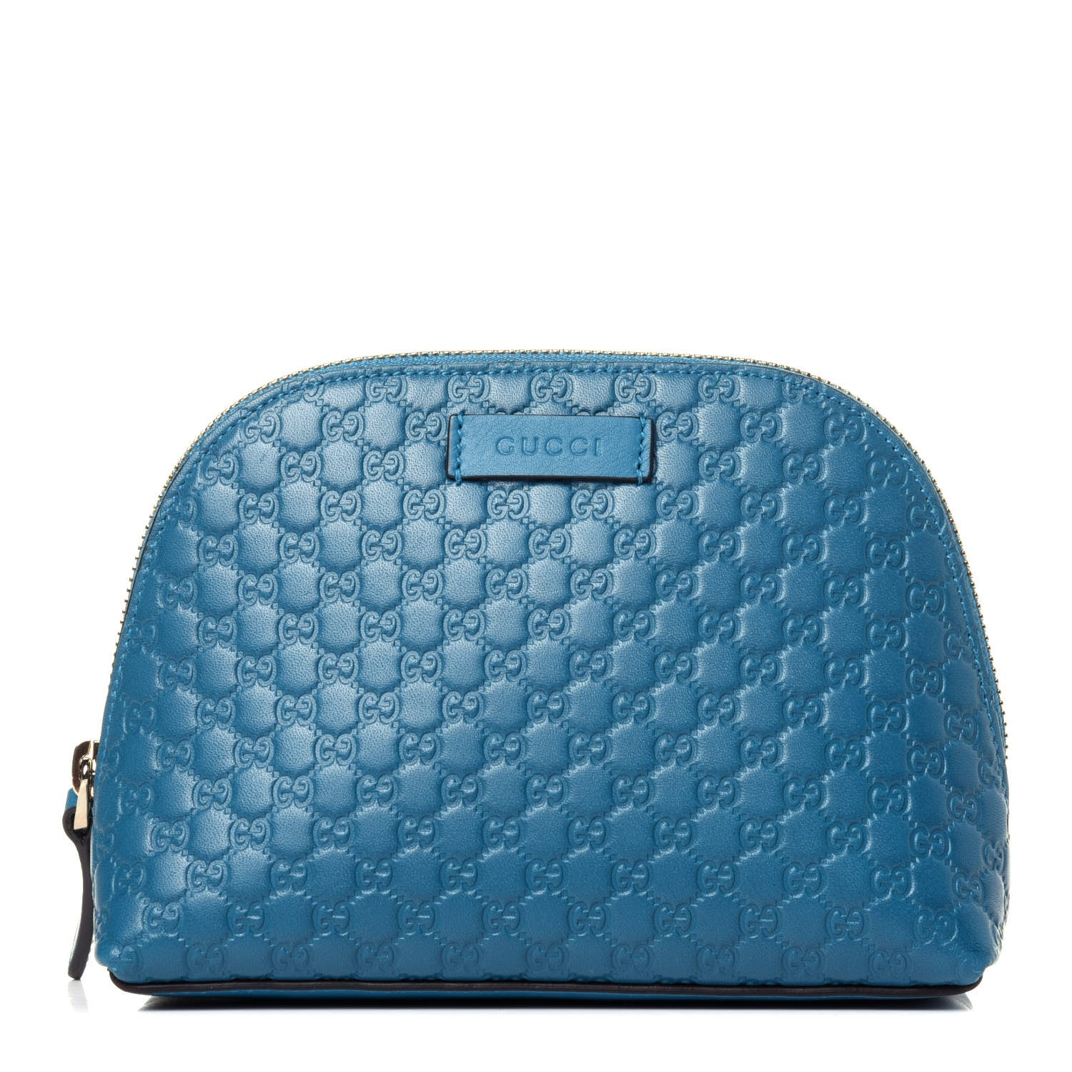 Gucci Microguccissima GG Cosmetic Case Deep Cobalt 1 of 11