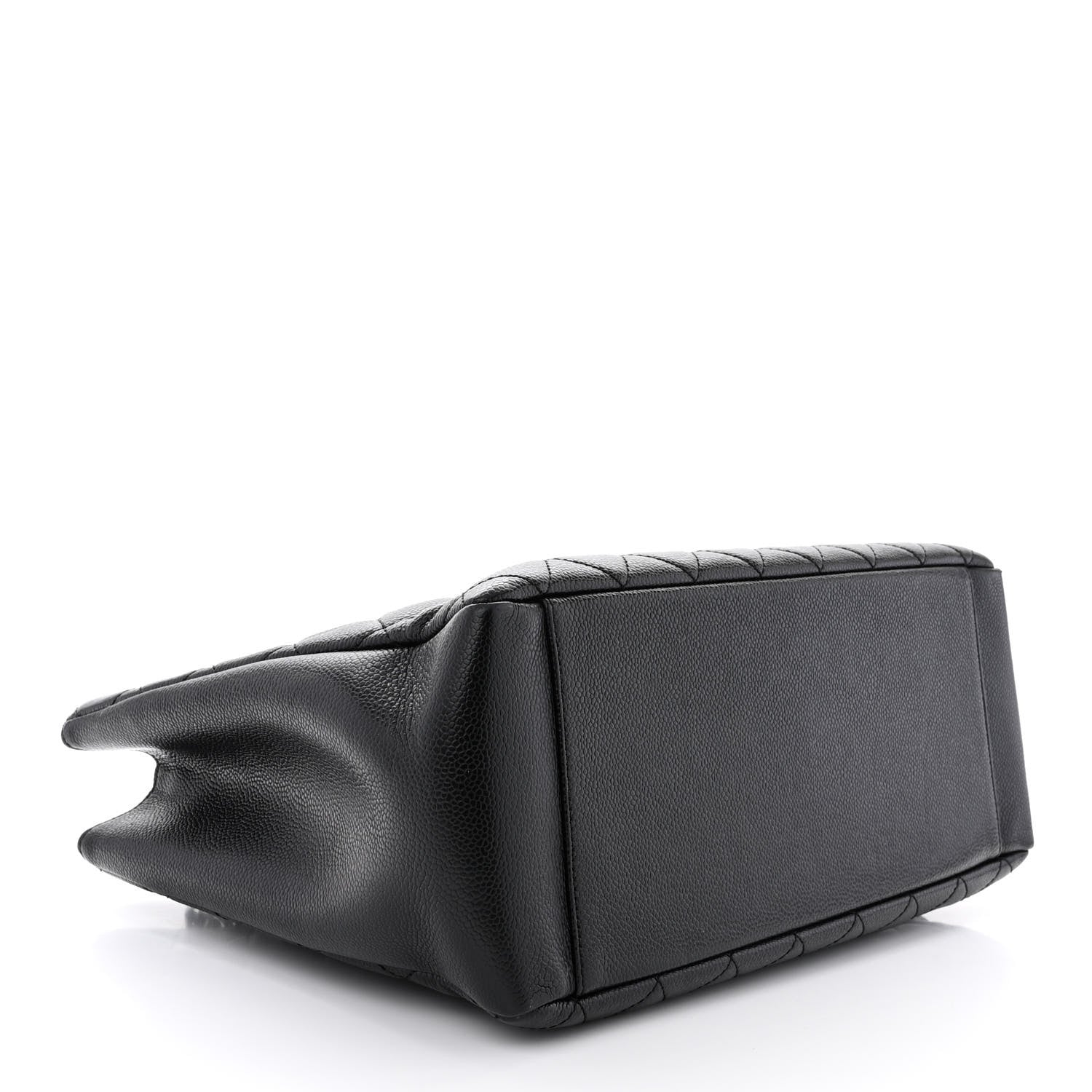 Chanel Caviar Quilted Grand Shopping Tote GST Black 4 of 11