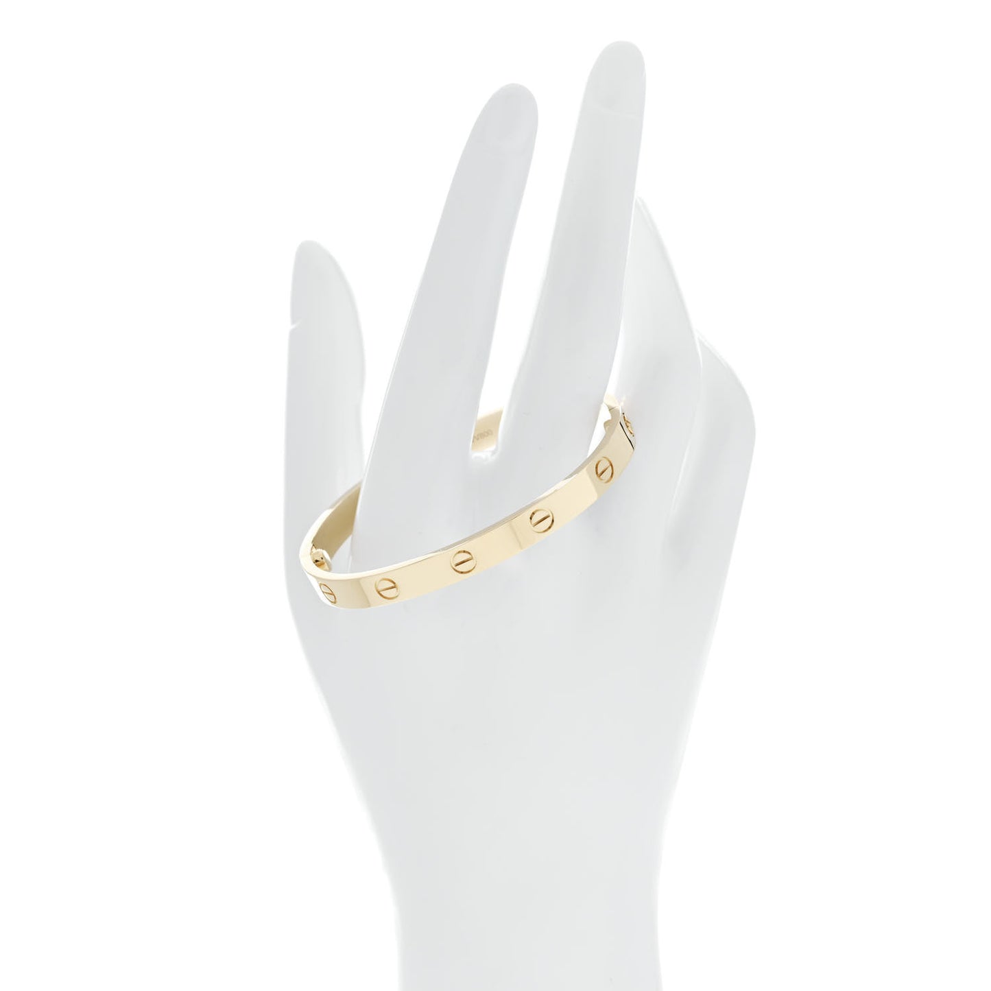 18K Yellow Gold LOVE Bracelet 17