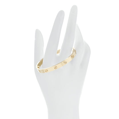 Cartier 18K Yellow Gold LOVE Bracelet 17 3 of 19