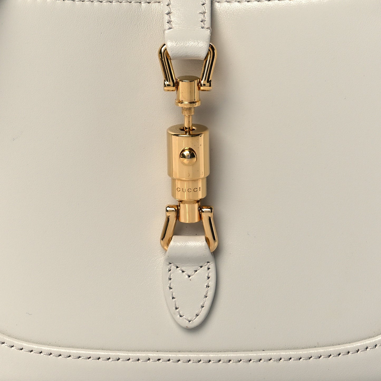 Boarded Dyana Lux Calfskin Mini Jackie 1961 Hobo Mystic White