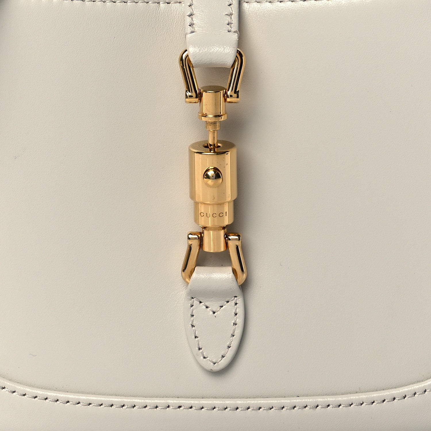 Gucci Boarded Dyana Lux Calfskin Mini Jackie 1961 Hobo Mystic White 8 of 10