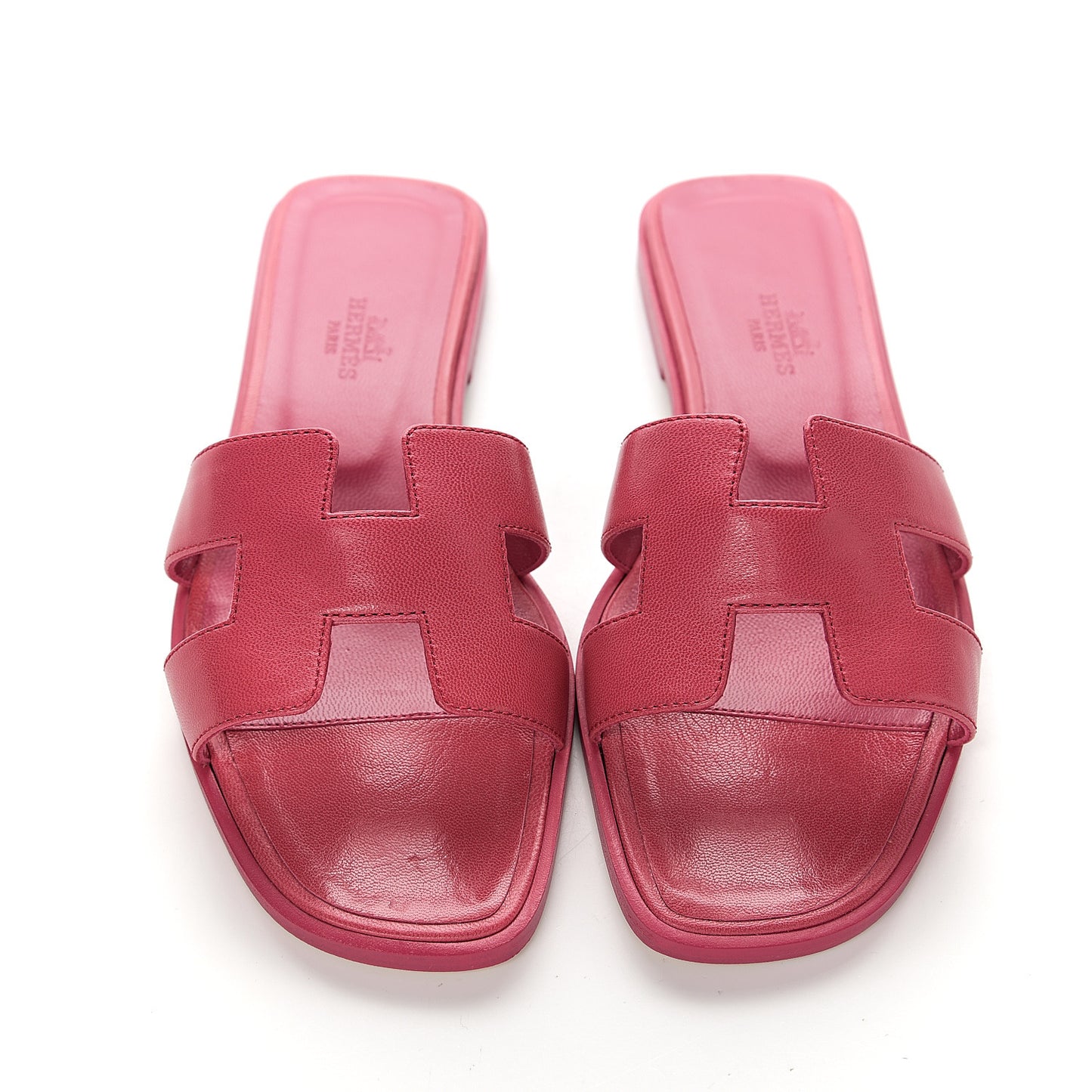 Chevre Oran Sandals 37 Rouge Azalee