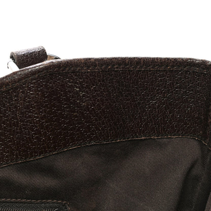 Gucci Monogram Signature Tote Dark Brown 20 of 41