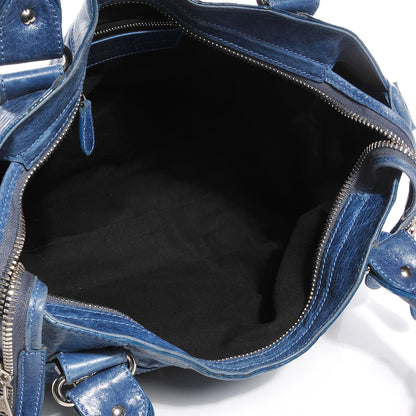 Balenciaga Chevre Giant 21 Silver Hardware City Ocean 5 of 15