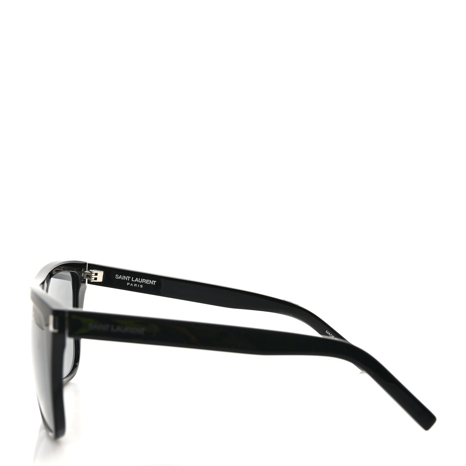 Saint Laurent Acetate SL1 Sunglasses Black Black 4 of 8