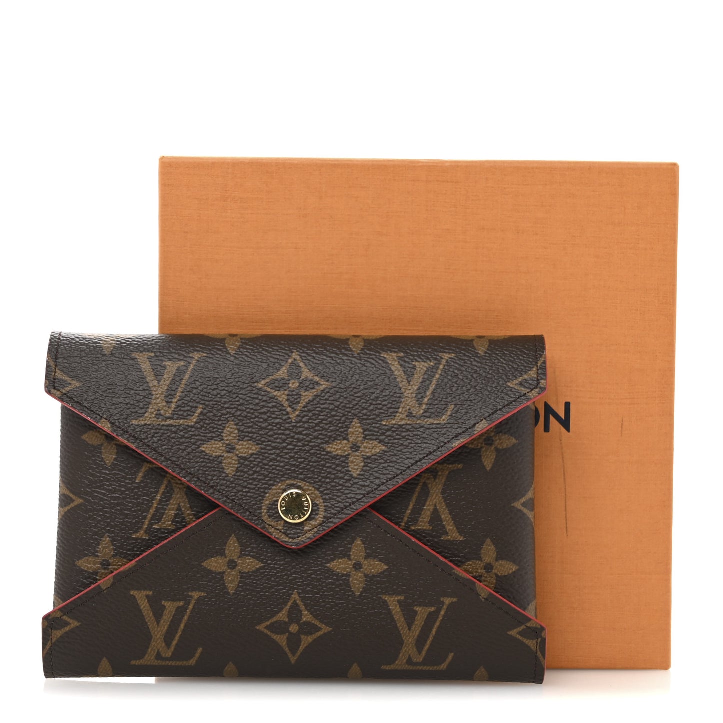 Monogram Medium Kirigami Pochette Insert Coquelicot