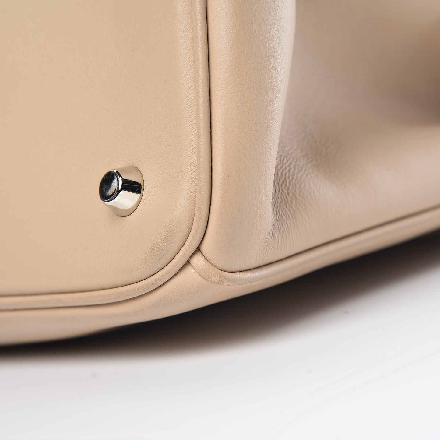 Smooth Calfskin Large Diorissimo Tote Beige Fuchsia
