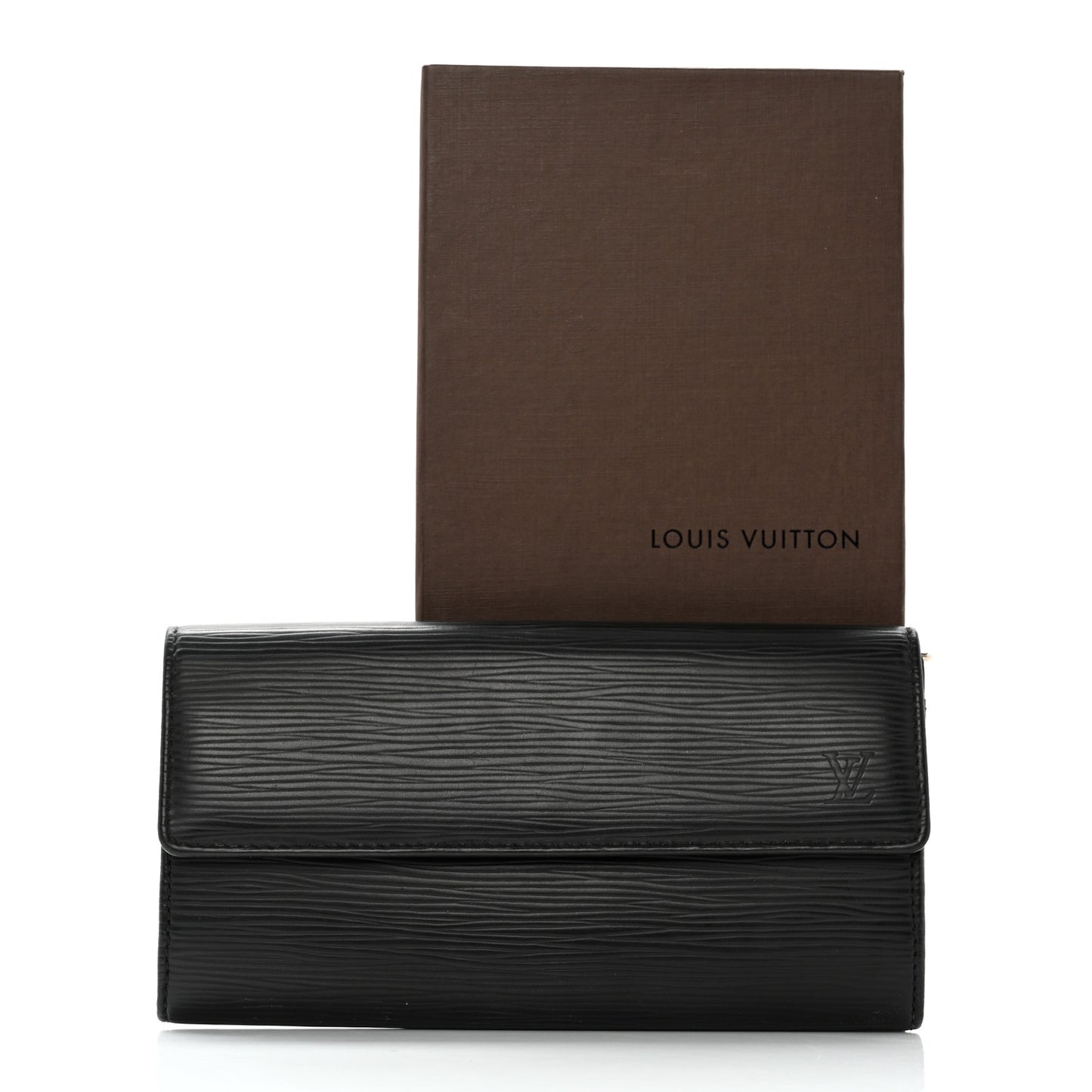 Epi Porte Tresor International Wallet Black