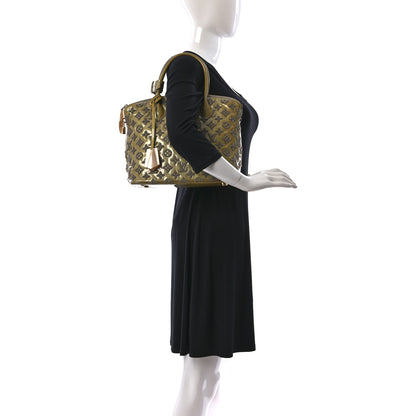 Louis Vuitton Patent Lambskin Fascination Lockit Moutarde 2 of 13