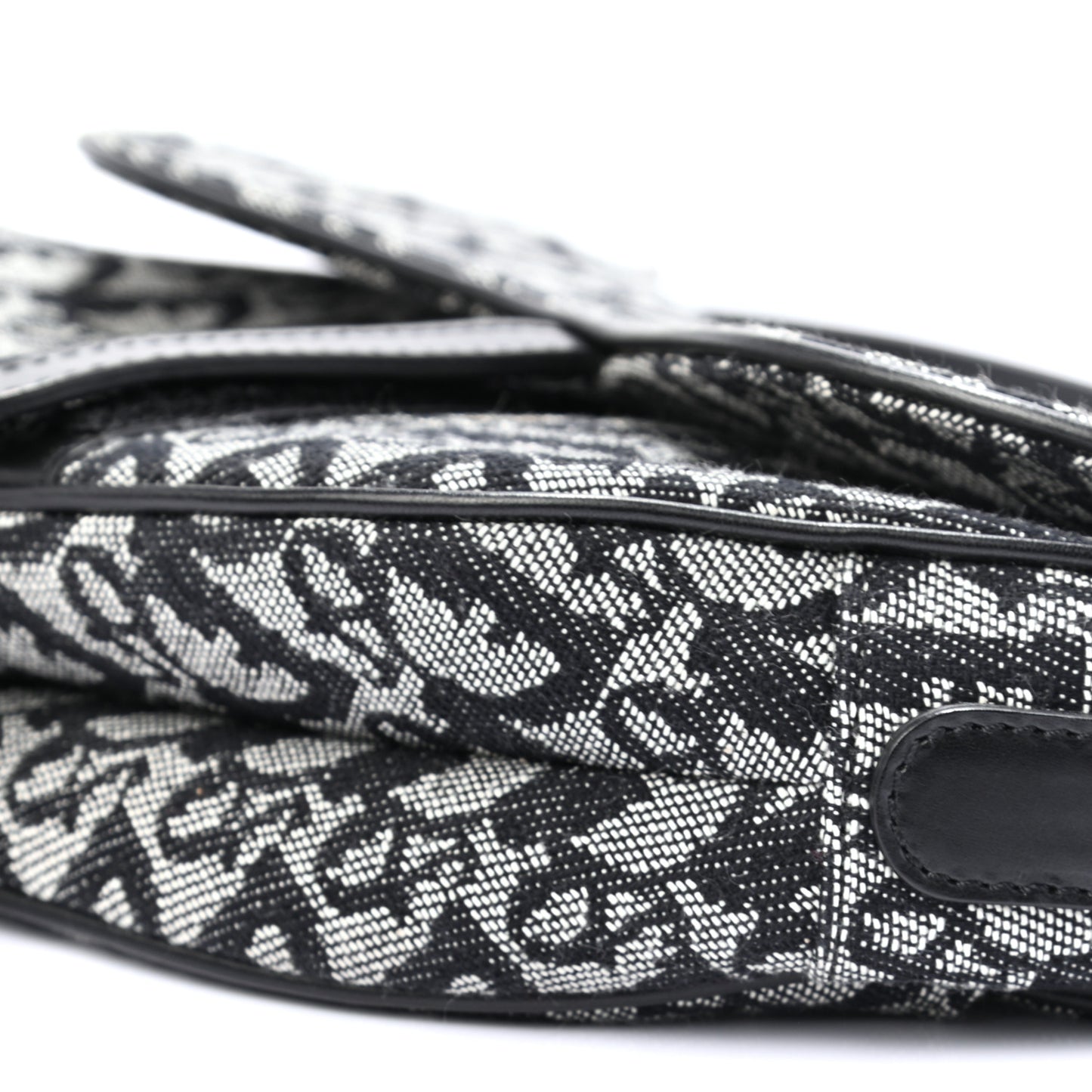 Monogram Saddle Bag Blue