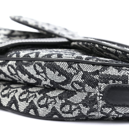 Christian Dior Monogram Saddle Bag Blue 9 of 9