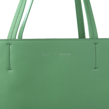 Celine Grained Calfskin Small Horizontal Cabas Phantom Mint 7 of 8