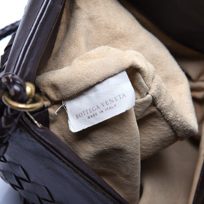 Bottega Veneta Nappa Intrecciato Mini Shoulder Bag Ebano 8 of 13