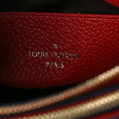 Louis Vuitton Empreinte Double Zip Pochette Marine Rouge 6 of 8