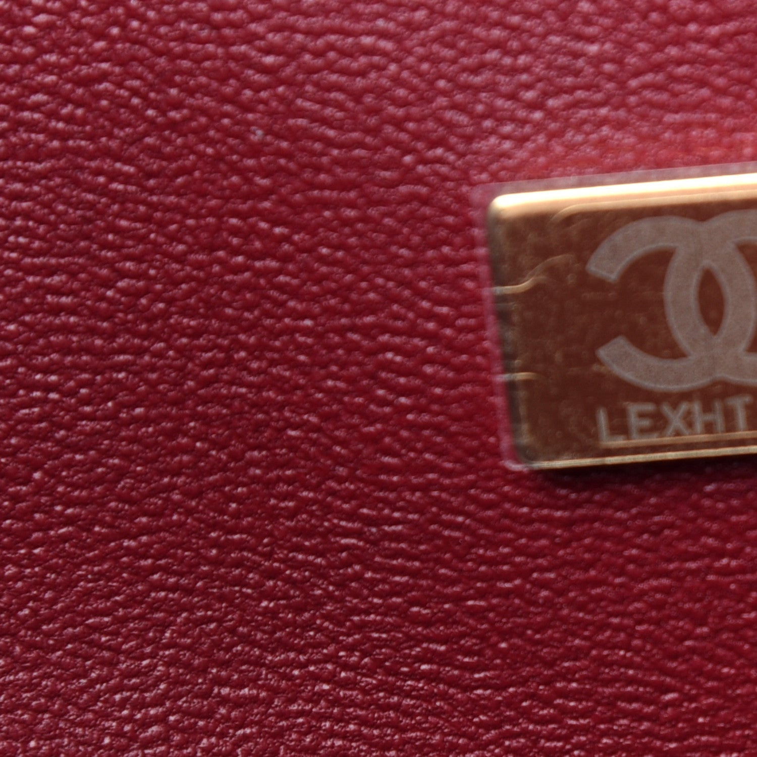 Chanel Lambskin Quilted Jumbo Double Flap Burgundy 7 of 11