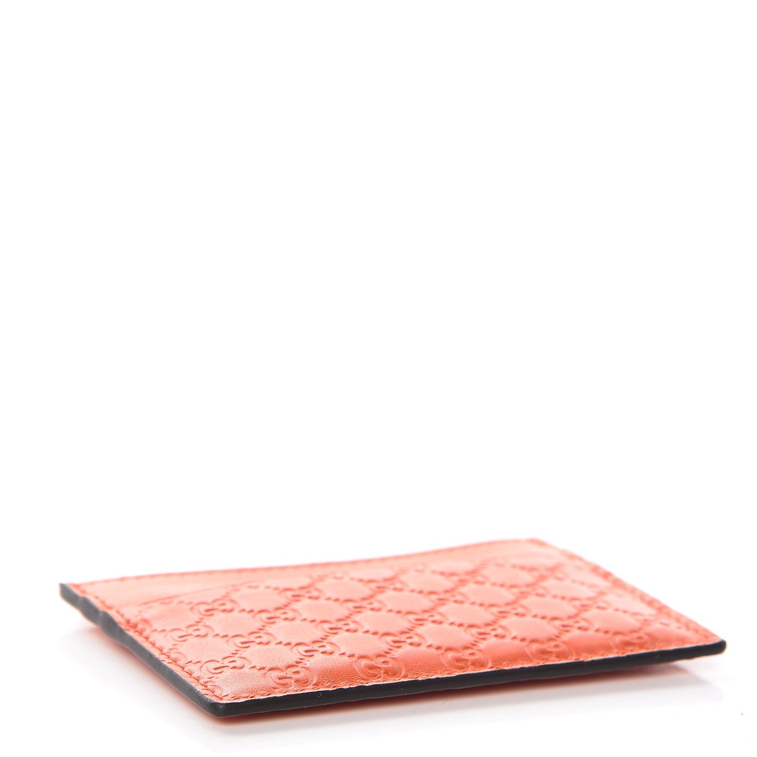Gucci Microguccissima Card Holder Sun Orange 4 of 7