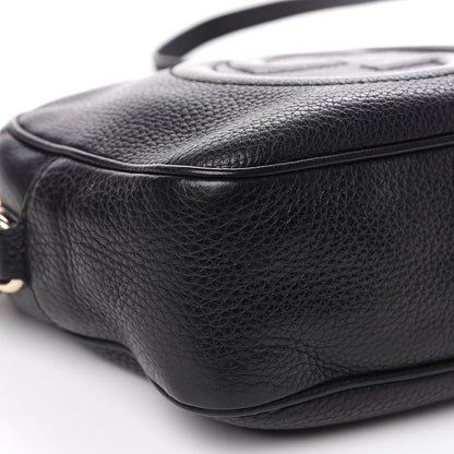 Gucci Pebbled Calfskin Small Soho Disco Bag Black 7 of 13